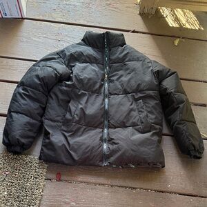 Men's Black Puffer Jacket